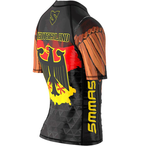 Children's rashguard MMA with short sleeves SMMASH PATRIOT 2.0 GERMANY