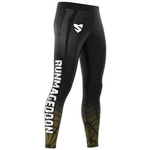 Children's long sports leggings SPIDER SMMASH RMG SPIDER