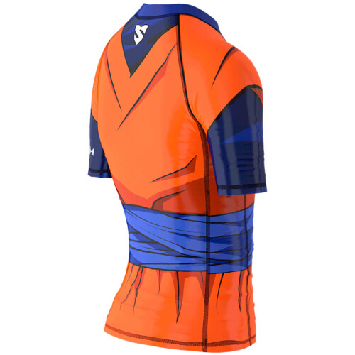 Children's rashguard MMA with short sleeves SMMASH HERO