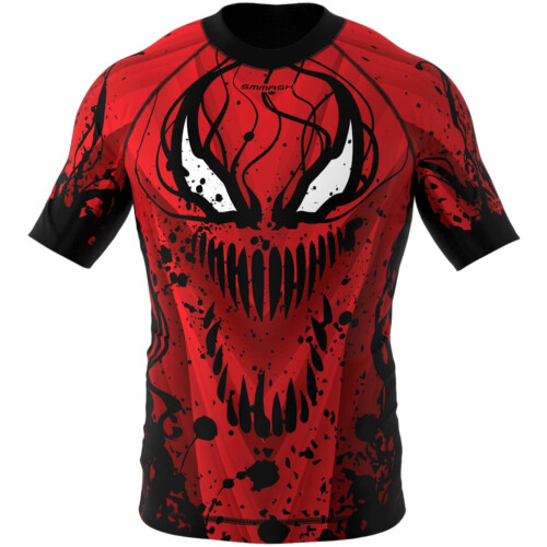 Men's rashguard MMA with short sleeves SMMASH CARNAGE