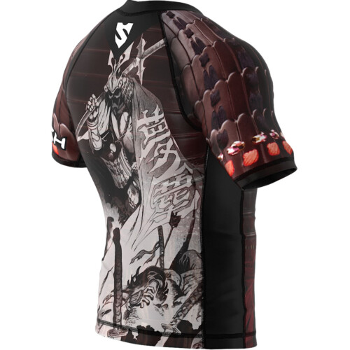 Children's rashguard MMA with short sleeves SMMASH SAMURAI