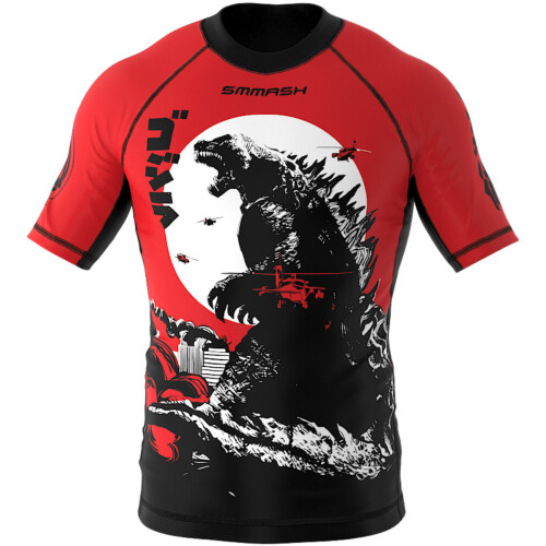 Children's rashguard MMA with short sleeves SMMASH ZILLA
