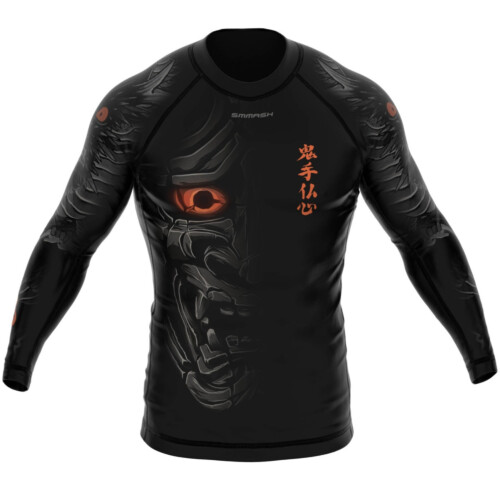 Men's rashguard MMA with long sleeves SMMASH BUDDHA