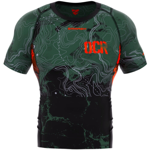 Men's short sleeve compression shirt SMMASH ECHO