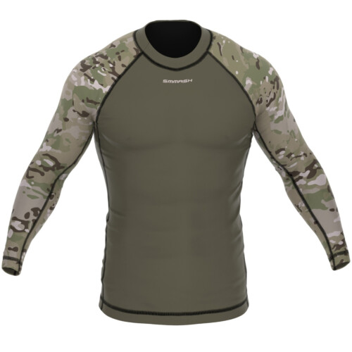 Men's rashguard MMA with long sleeves SMMASH TROOPS