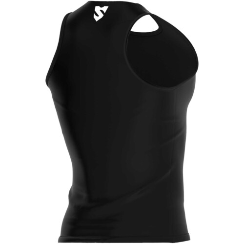 Men's compression tank top SMMASH BLACK