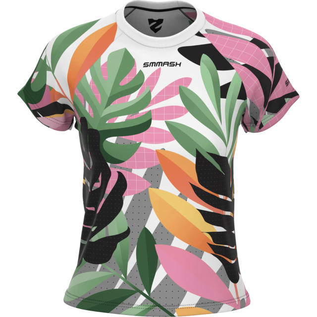 Maglia tecnica da donna a maniche corte