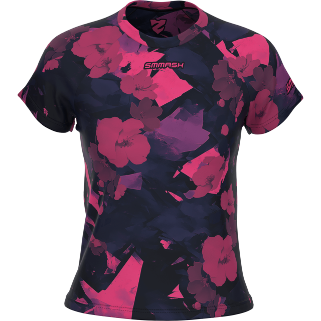 Maglia tecnica da donna a maniche corte