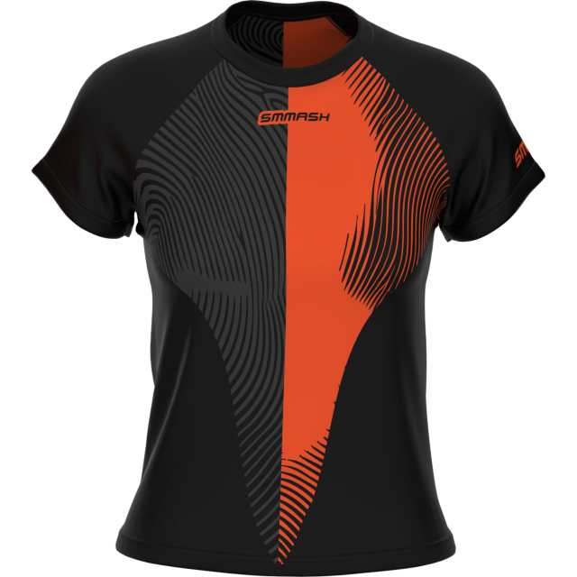 Maglia tecnica da donna a maniche corte