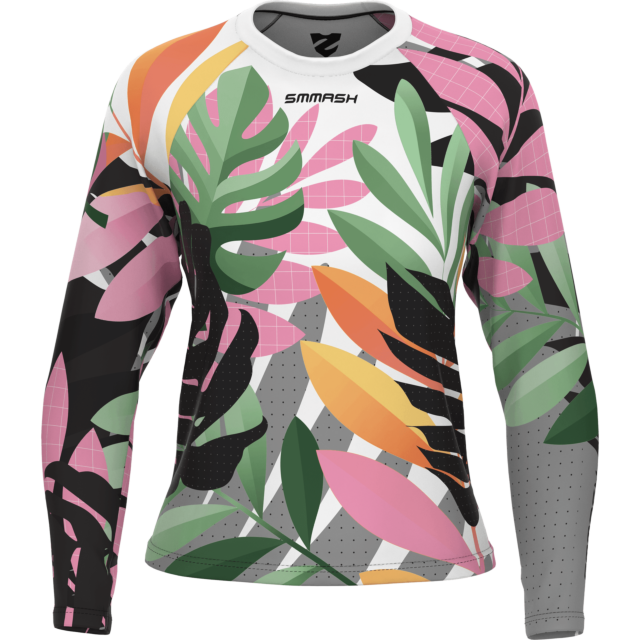 Maglia tecnica da donna a maniche lunghe