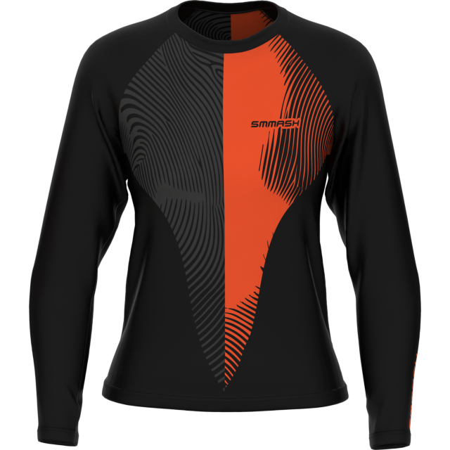 Maglia tecnica da donna a maniche lunghe
