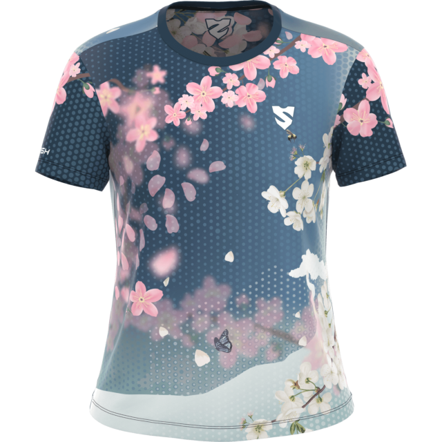 MAGLIA DA ALLENAMENTO DA DONNA A MANICHE CORTE