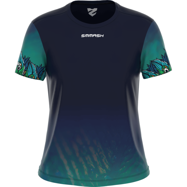 MAGLIA DA ALLENAMENTO DA DONNA A MANICHE CORTE