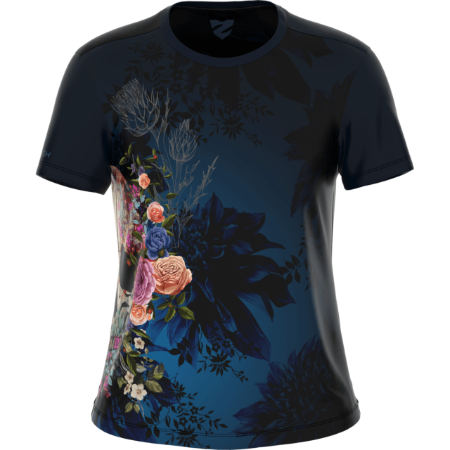 MAGLIA DA ALLENAMENTO DA DONNA A MANICHE CORTE
