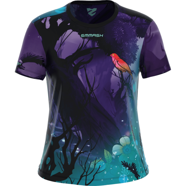 MAGLIA DA ALLENAMENTO DA DONNA A MANICHE CORTE
