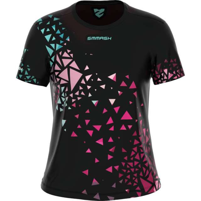 MAGLIA DA ALLENAMENTO DA DONNA A MANICHE CORTE