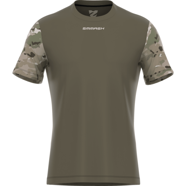 MAGLIA DA ALLENAMENTO DA UOMO A MANICHE CORTE