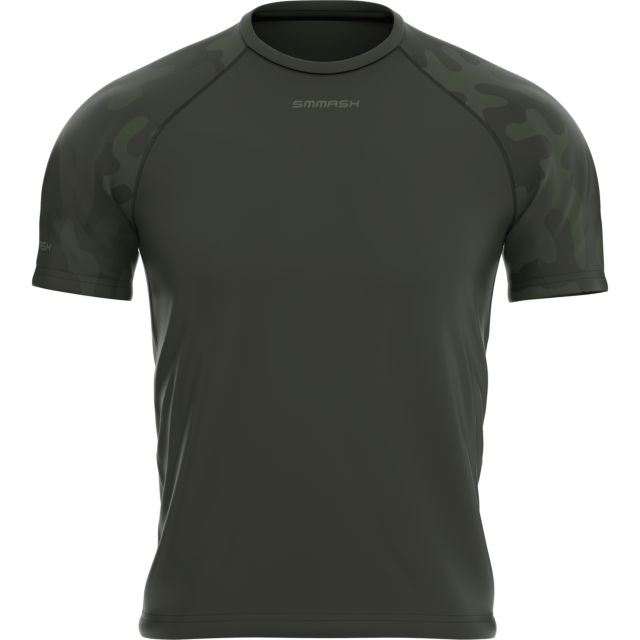 MAGLIETTA DA ALLENAMENTO DA UOMO A VESTIBILITÀ COMODA CON MANICHE CORTE