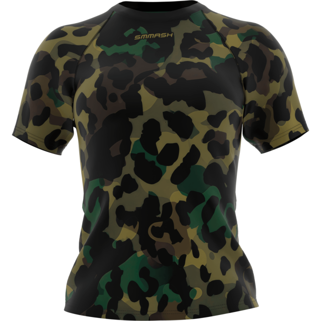 Maglia tecnica ampia da donna a maniche corte