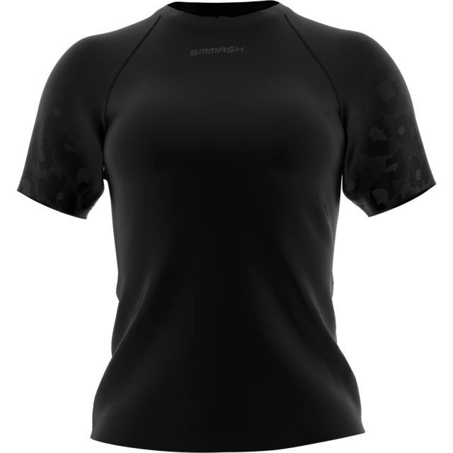 MAGLIETTA DA ALLENAMENTO DA DONNA A VESTIBILITÀ COMODA CON MANICHE CORTE