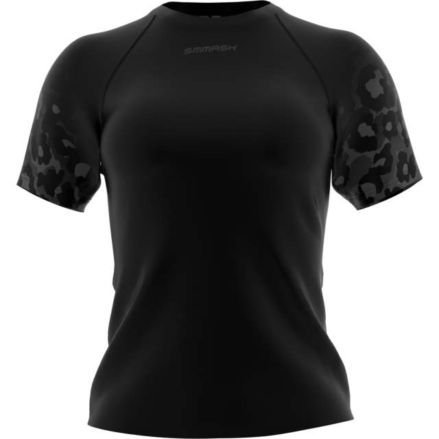 MAGLIETTA DA ALLENAMENTO DA DONNA A VESTIBILITÀ COMODA CON MANICHE CORTE