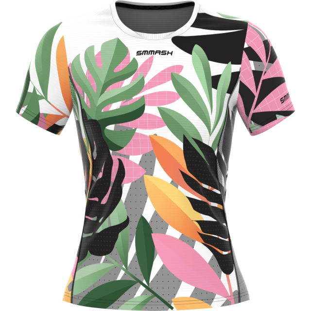 Maglia da corsa da donna a maniche corte