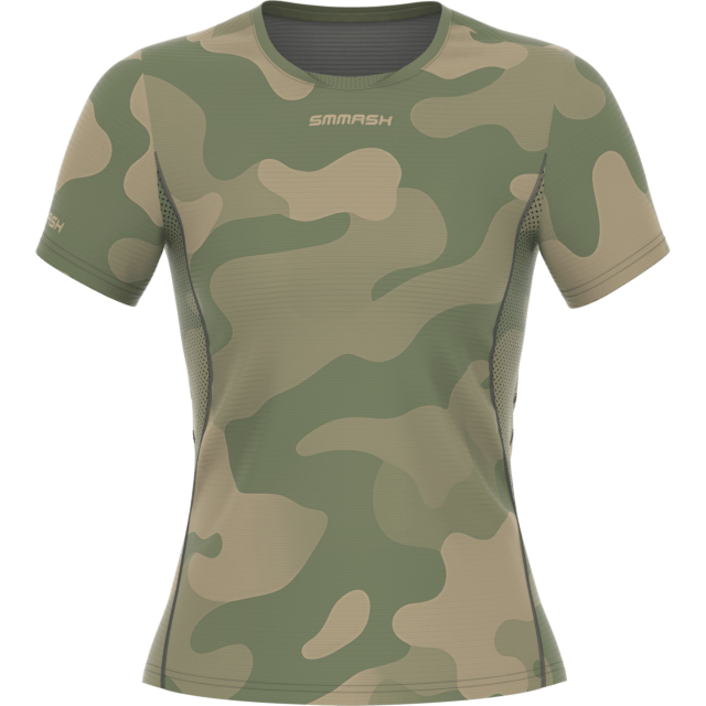 Maglia da corsa da donna a maniche corte
