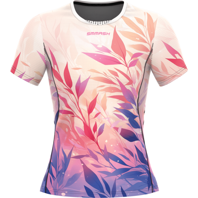 Maglia da corsa da donna a maniche corte