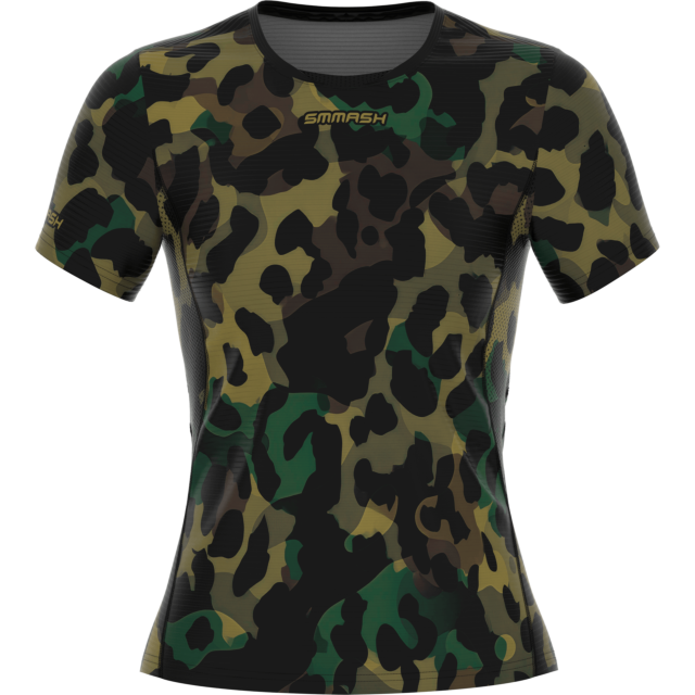 Maglia da corsa da donna a maniche corte
