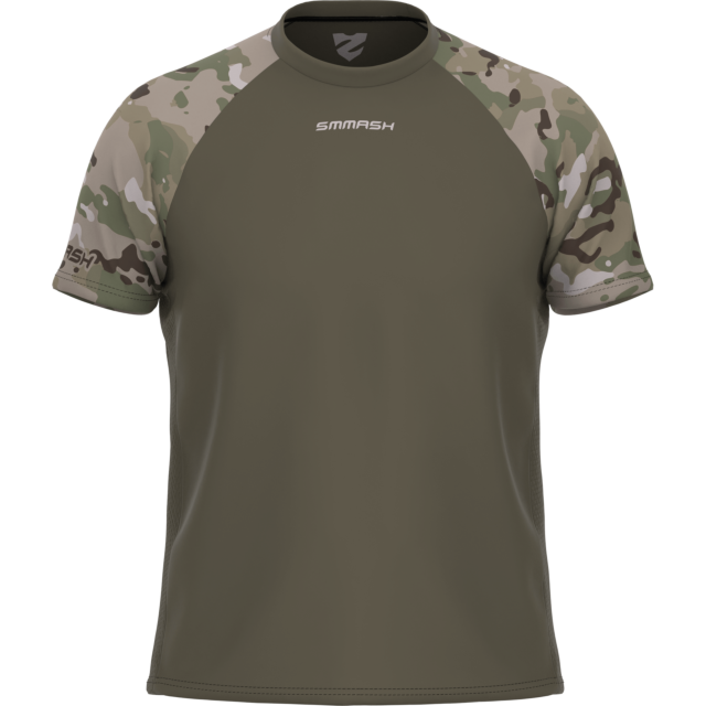 Maglia tecnica ampia da uomo a maniche corte