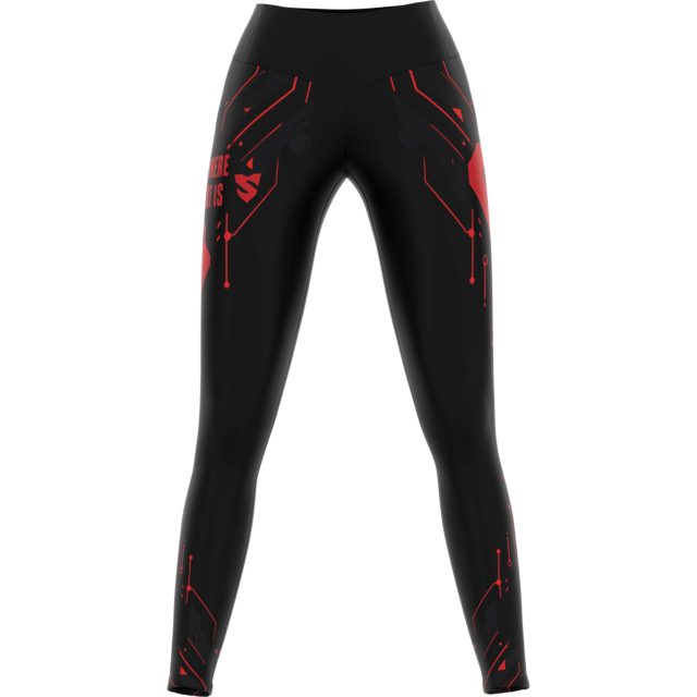 LEGGINGS A VITA ALTA DA FITNESS