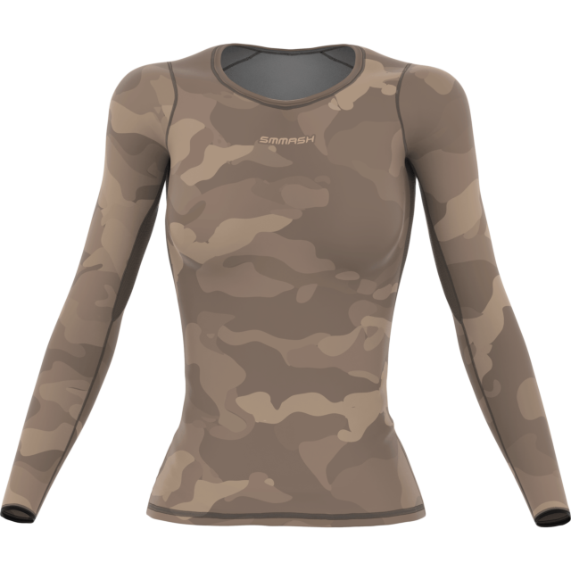 Maglia a compressione da donna a maniche lunghe