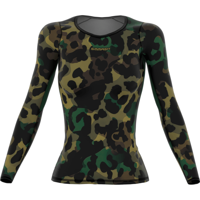 Maglia a compressione da donna a maniche lunghe