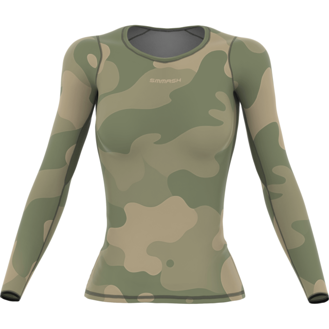 Maglia a compressione da donna a maniche lunghe