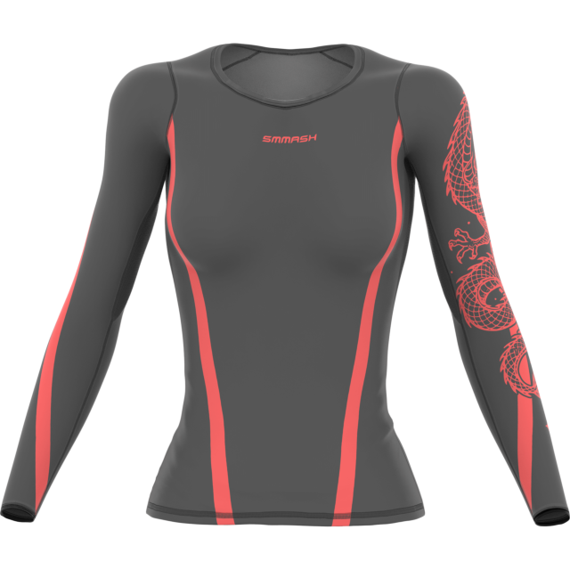 Maglia a compressione da donna a maniche lunghe