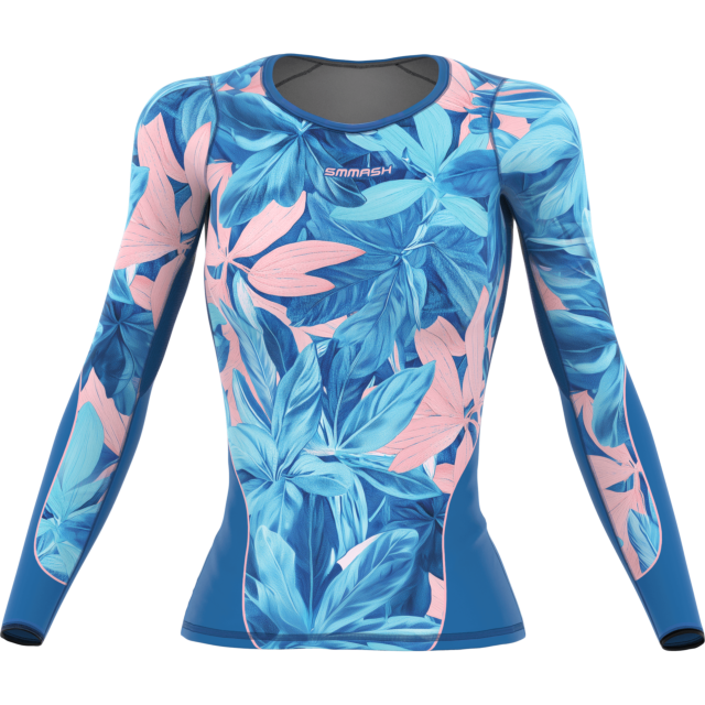 Maglia a compressione da donna a maniche lunghe