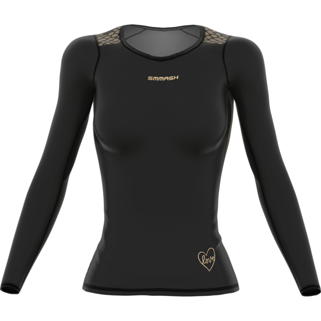Maglia a compressione da donna a maniche lunghe