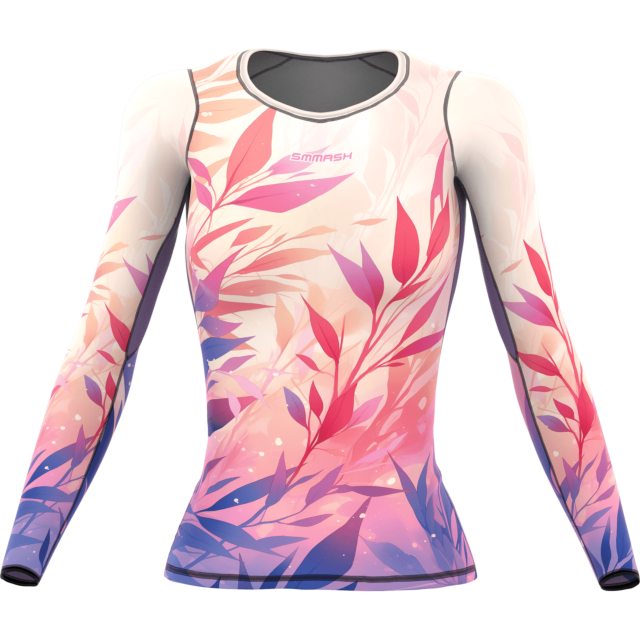 Maglia a compressione da donna a maniche lunghe