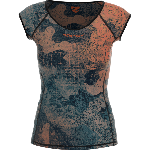 Maglia da allenamento da donna a maniche corte