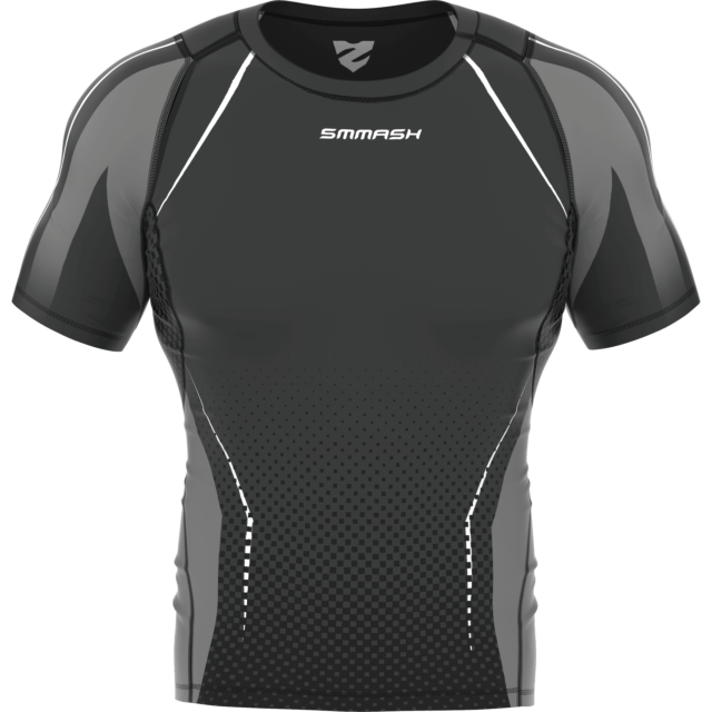 Maglia a compressione a maniche corte