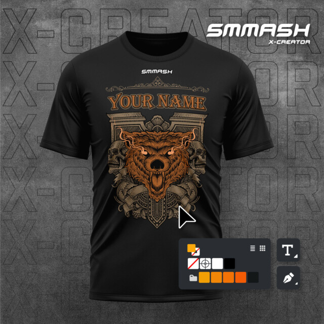 XCREATOR MĘSKA KOSZULKA BAWEŁNIANA