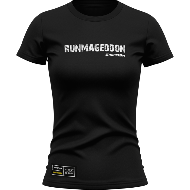 Czarny t-shirt damski