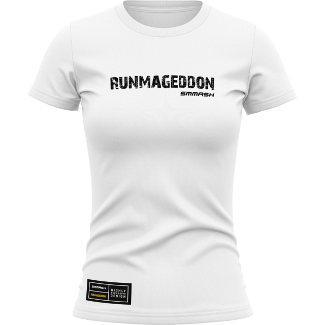 Biały t-shirt damski