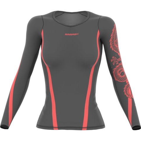 Maglia a compressione da donna a maniche lunghe