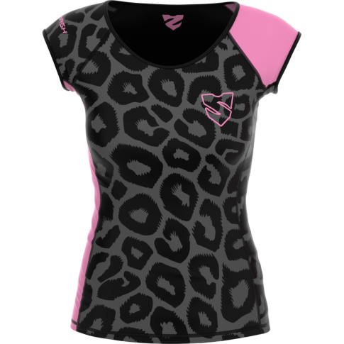 Maglia da allenamento da donna a maniche corte
